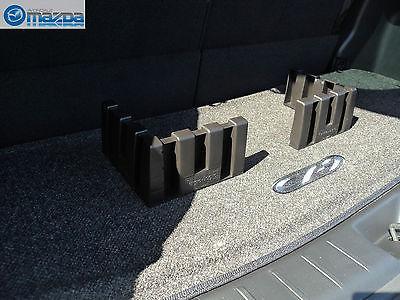 Mazda cx-9 2007-2013 new oem carpeted cargo mat with cargo blocks