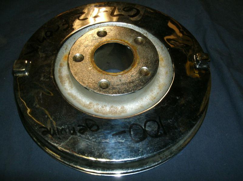 Harley davidson front brake drum, wide glide 1949-1966