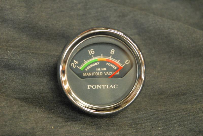 62 63 64 65 66 67 pontiac gto grand prix bonneville 2+2 catalina vacuum gauge 