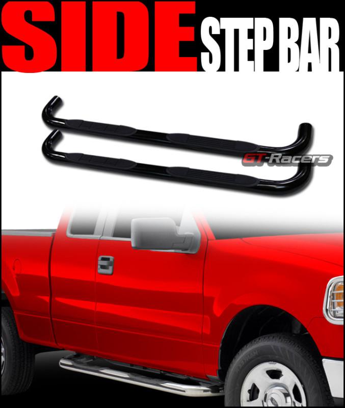 3" heavyduty side step nerf bars running boards 2005-2011 dodge dakota ext cab b