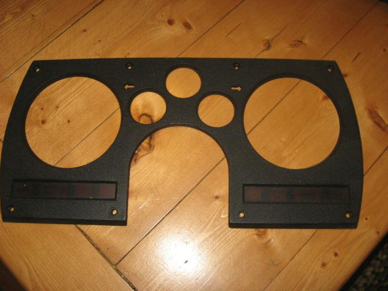 1982-1989 camaro gauge cluster plastic trim