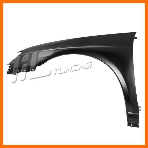 06-07 subaru impreza driver left front fender primered black steel sedan lh new