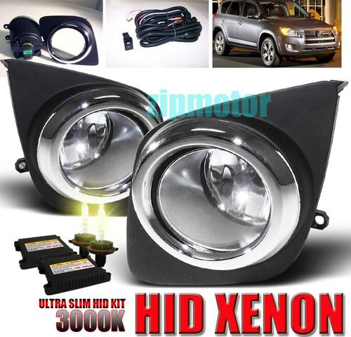 2009 2010 2011 toyota rav4 jdm fog light lamp+xenon hid