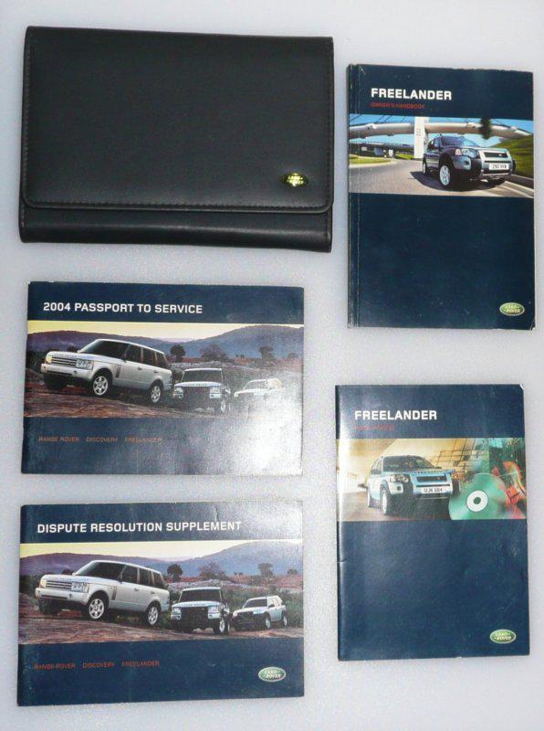 2004 04 land rover freelander factory owners manual … free ship