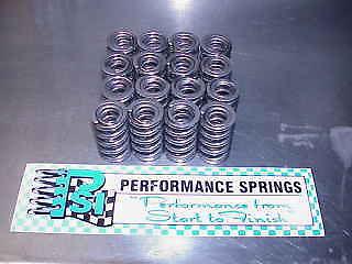 New psi 1.420" polished chrome silicone dual valve springs 400@1.500 a20-1008.02