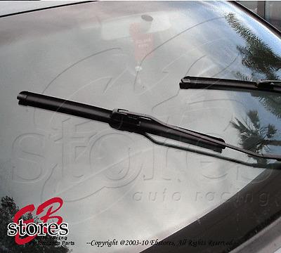 Set of 2 j hook bracketless wiper blades 28" driver side & 16" passenger side