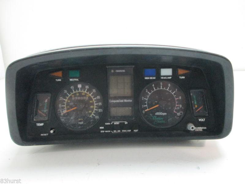 Yamaha 1984 xvz12 1200 venture royale instrument gauges speedo tach temp volt