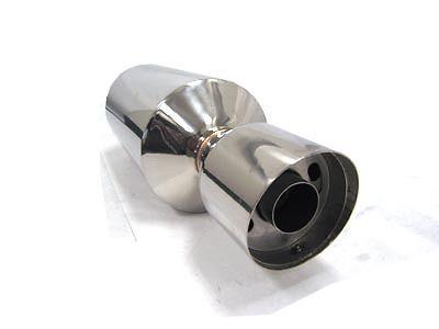 Obx drager muffler 2.5" inlet mazda protege mp5 6