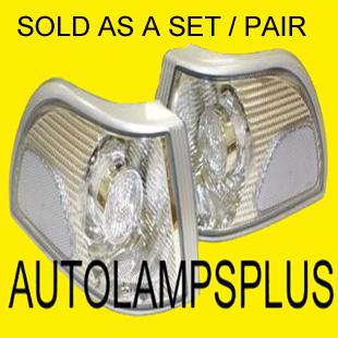 Volvo s70 c70 v70 x/c turn signal pair 98-00 crystal new