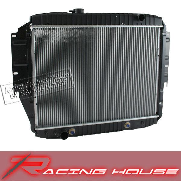 1990-1991 ford econoline a/t 5.0-5.8l 2row cooling radiator replacement assembly