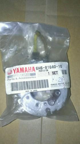 Yamaha 6m6-81840-10-00 brush holder assy ***new***