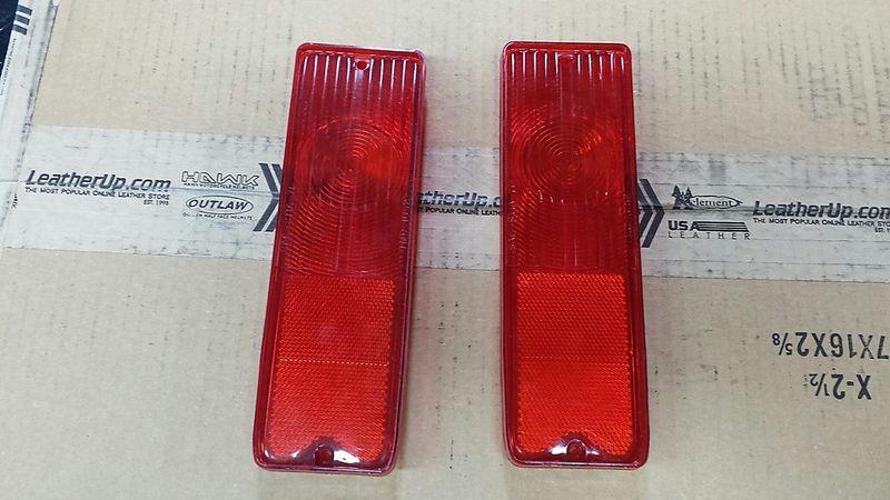 New aftermarket tail light lenses for 67-72 chevy truck