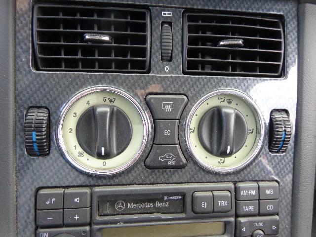 Temperature control 97 98 99 00 mercedes slk230 02 slk32 white selector bezel