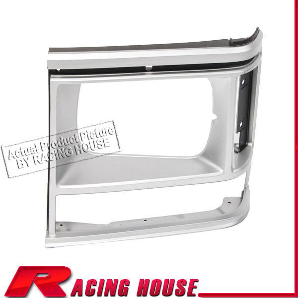 Driver side frame head light lamp door bezel 87-90 dodge caravan gran left trim