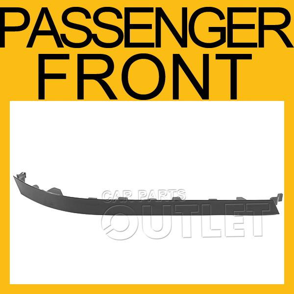 2003 2004 2005 honda pilot front bumper filler black plastic non primered right