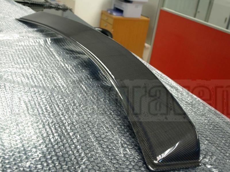 Carbon fiber volkswagen 99-04 jetta bora rear wing window roof spoiler