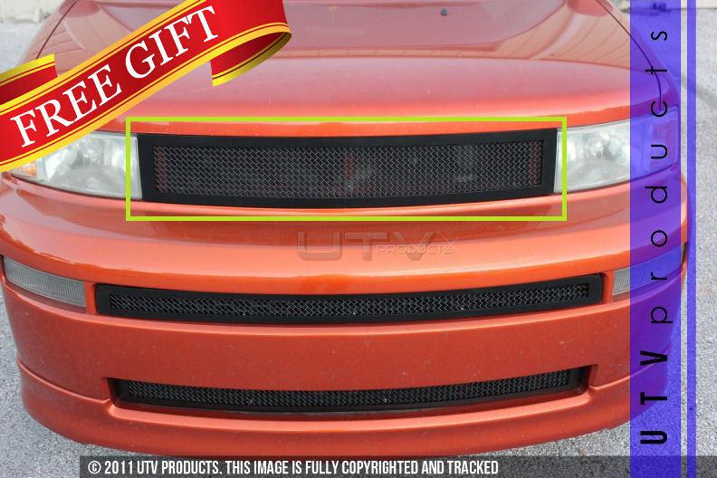 2003 - 2007 scion xb 1pc upper replacement black on black mesh grille kit xb