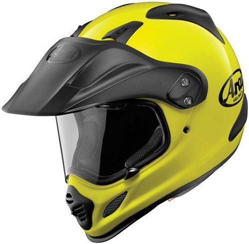 Arai xd4 helmet fluorescent yellow m/medium