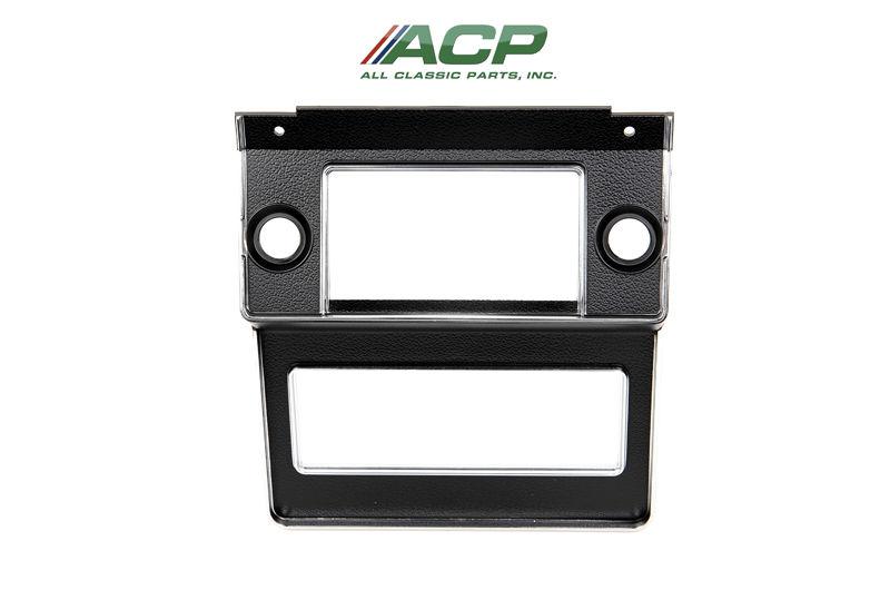 Ford mustang 69-70 radio bezel black