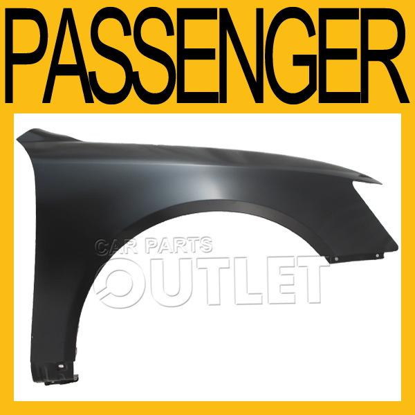 Primed steel fender for 2006-2009 hyundai sonata gls rh