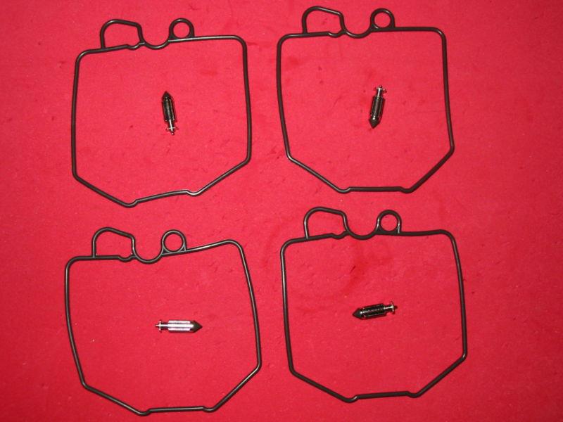 Cb650 cb750 cb900 cb1000c cb1100f po boy carb kits bowl gaskets float needles