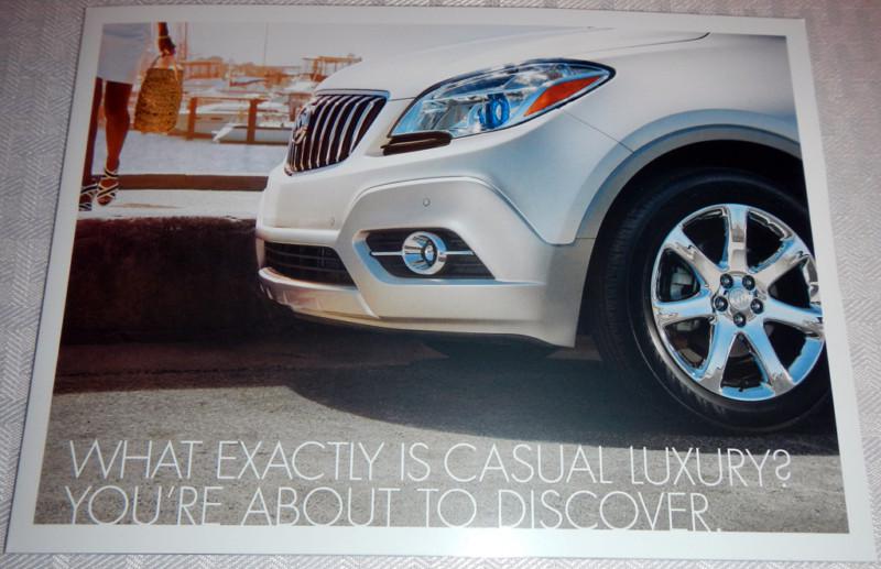 2013 buick full line vehicle brochure