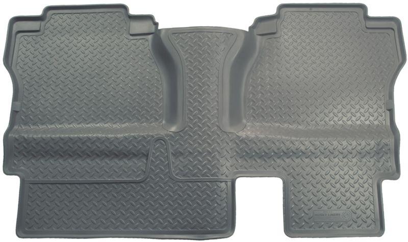 65582 husky liners floor mats toyota tundra double cab 2007-2013 gray