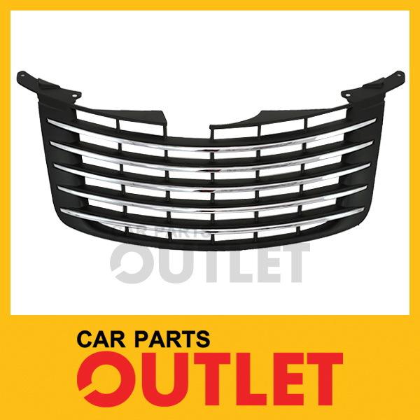 06 07 chrysler pt cruiser gray grille grill w/molding replacement new gt limited