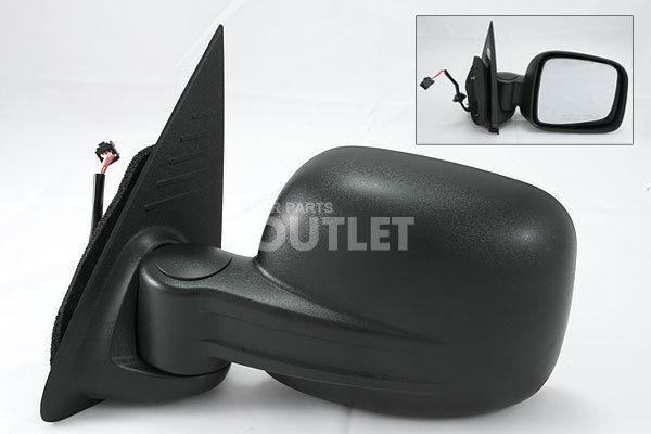 2002-2007 jeep liberty power remote side mirror non heat flat glass wo memory lh