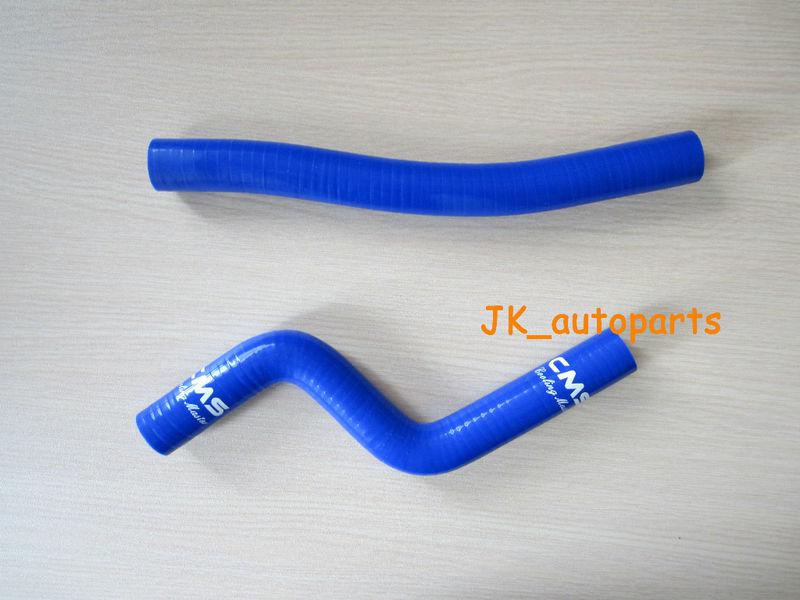 03-06 polaris predator 500  atv silicone coolant radiator blue hose kit