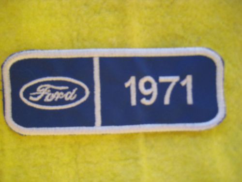 Ford 1971  patch 4 1/8&#034;x 1 5/8&#034;