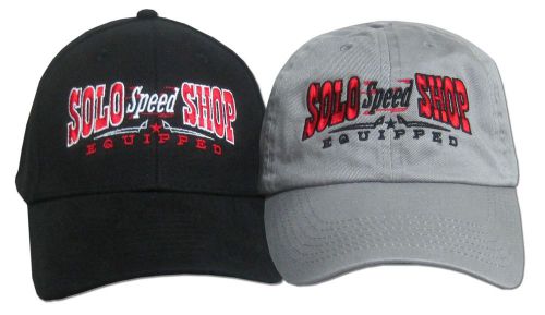 Solo speed shop hat - hot rod gasser rat rod vintage