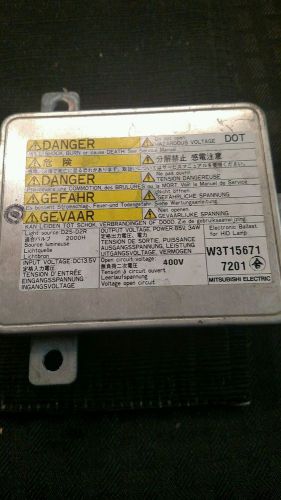 07 08 outlander hid ballast #11, oem# w3t15671