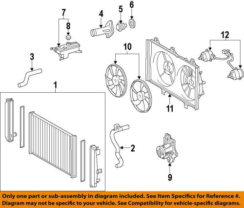 Toyota oem-engine water pump 1610009515