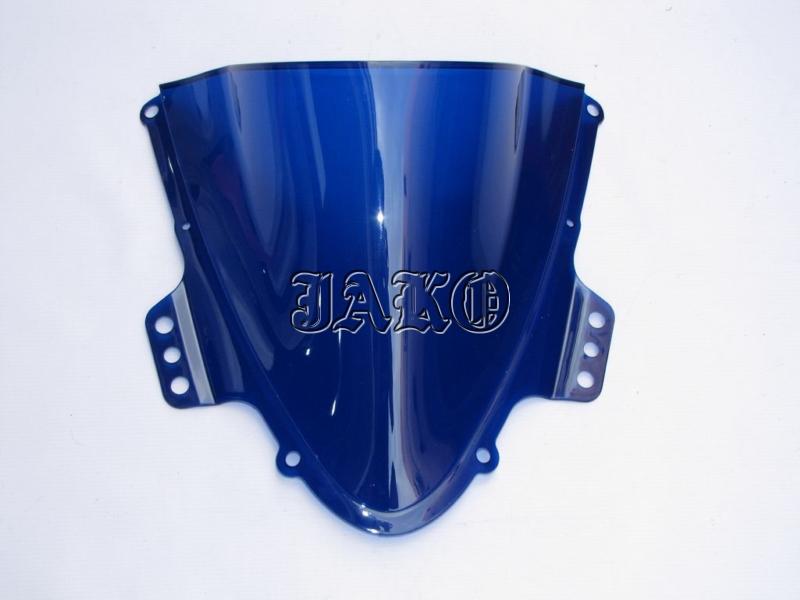 Windshield blue screen racing windscreen for suzuki gsx-r1000 2005-2006