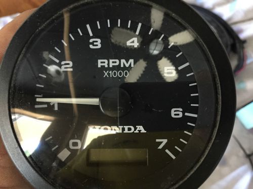 Honda outboard tachometer with hour meter