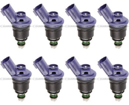 Brand new top quality set of 8 fuel injectors for infiniti q45 4.5l