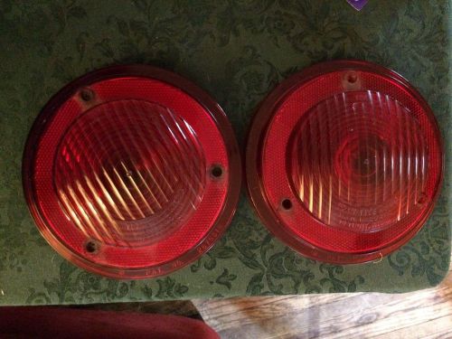 Vintage travel trailer running / tail lights shasta 1967 airstream--2 lights.