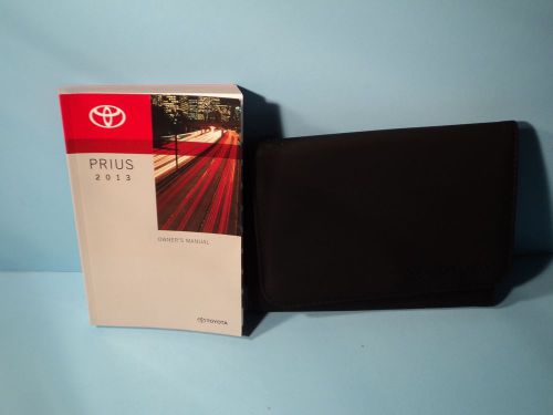 13 2013 toyota prius owners manual