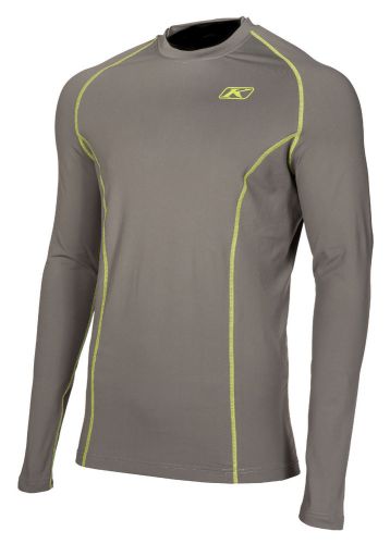 Klim mens grey aggressor 1.0 dirt bike base layer top mx atv motocross off-road