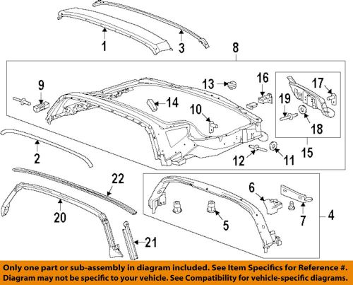 Chevrolet gm oem 14-15 corvette roof-rear bracket rivet 9418420