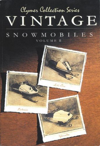 Clymer collection series vintage snowmobile manual yamaha ec540 et250 et300