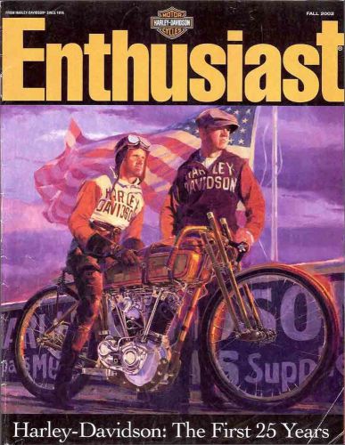 Fall 2002 harley-davidson enthusiast magazine -harley 1903 to 1928--buell xb9s