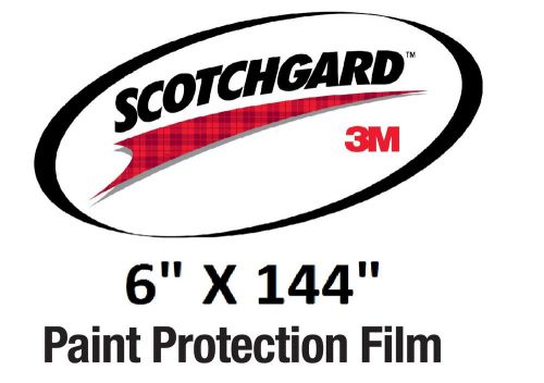 Bulk roll film 6&#034; x 144&#034;  genuine 3m scotchgard paint protection clear bra