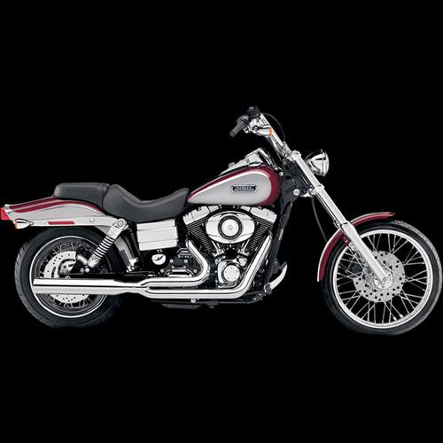 Cobra powerpro hp 2-into-1 exhaust for 2006-2011 harley dyna