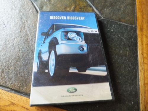 2003 advertising promotional discover discovery land rover dvd