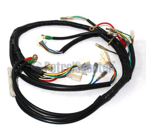 Atv falcon 90cc kids atv wiring loom fits genuine kazuma wire harness new