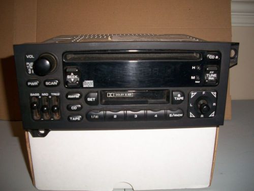 Chrysler corp. am fm eq cassette cd stereo radio chrysler, dodge, plymouth, jeep