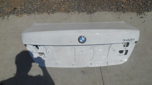 Bmw 750 trunk lid 2009 2010 2011 2012 2013 2014 f01 7 series 740 oem