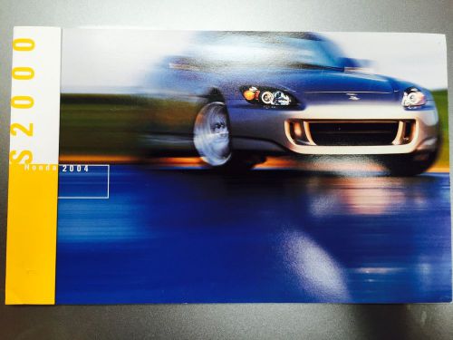 Pristine 2004 honda s2000 sales brochure brand new condition